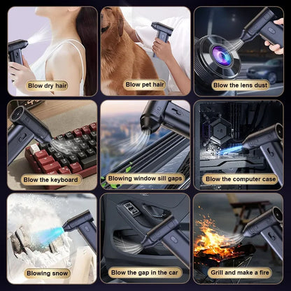 Jet Blower Electric Compressed Air Duster