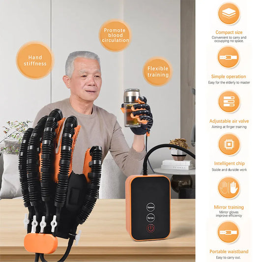Protable Rehabilitation Robot Gloves Stroke